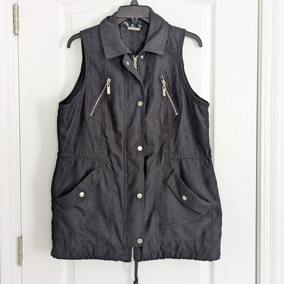 Sleeveless full zip lined vest - size L - Picture 1 of 5